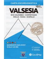 Valsesia - Riva Valdobbia - Quadrante Sud-Ovest 1:25.000 (101)