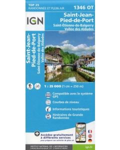 Saint-Jean-Pied-de-Port 1:25.000