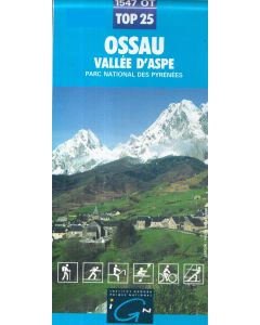 Ossau, Vallée d'Aspe 1:25.000
