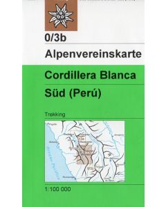 Cordillera Blanca Sud 1:100.000