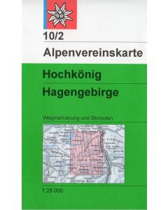 Hochkönig Hagengebirge 1:25.000