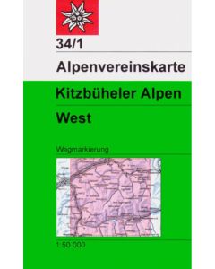 Kitzbuheler Alpen West 1:50.000