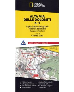 Alta Via delle Dolomiti n.1 - atlante