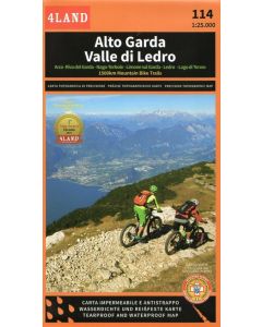 Alto Garda, Valle di Ledro f.114 1:25.000