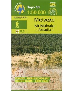Mount Mainalo (Arcadia) 1:50.000