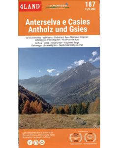 Anterselva e Casies f.187 1:25.000