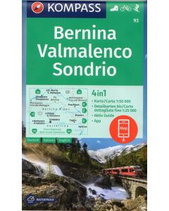 Bernina, Valmalenco, Sondrio 1:50.000