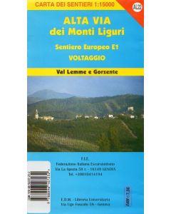Alpi Via dei Monti Liguri - Sentiero Europeo E1 f.AL22 1:15.000