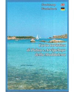 Carta turistica di Palau e Arcipelago della Maddalena 1:40.000