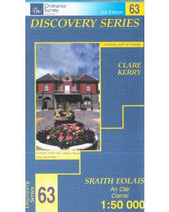 Clare e Kerry contee - Kilrush f.63 1:50.000