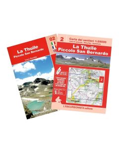 02 - La Thuile, Piccolo San Bernardo carta dei sentieri 1:25.000 ANTISTRAPPO 2024