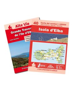 40 - Isola d'Elba (Île d'Elbe) 1:25.000 carte de randonnée FRANÇAIS