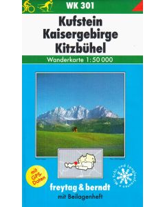 Kufstein, Kaisergebirge, Kitzbuhel 1:50.000