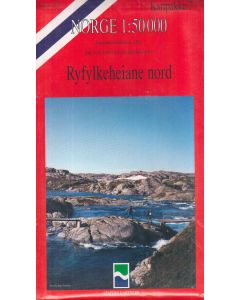 Ryfylkeheiane nord 1:50.000 - 6 mappe
