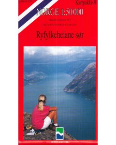 Ryfylkeheiane sør 1:50.000 - 6 mappe