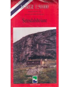 Setesdalsheiane 1:50.000 - 6 mappe