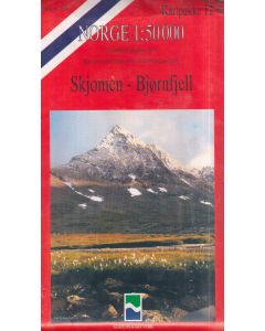 Skjomen, Bjørnfjell 1:50.000 - 8 mappe