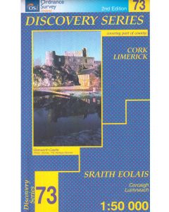 Cork e Limerick contee - Ballyhoura Mountains f.73 1:50.000