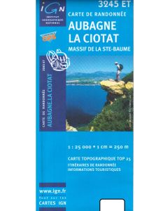Aubagne, La Ciotat, Massif de la Ste-Baume 1:25.000