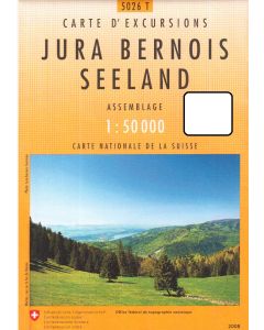 Jura Bernois, Seeland 1:50.000