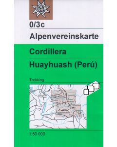 Cordillera Huayhuash 1:50.000