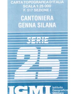Cantoniera Genna Silana 1:25.000