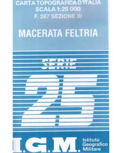 Macerata Feltria 1:25.000
