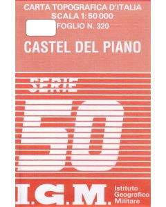 Castel del Piano 1:50.000