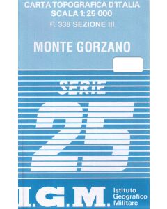 Monte Gorzano 1:25.000