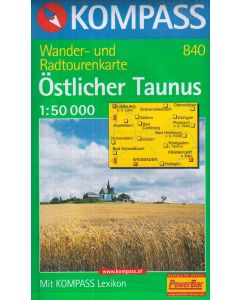 Östlicher Taunus 1:50.000