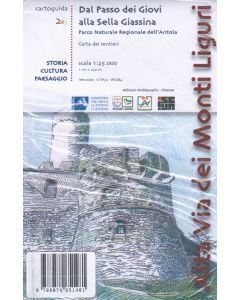 Alta Via dei Monti Liguri f.2 - Dal Passo dei Giovi alla Sella Giassina 1:25.000