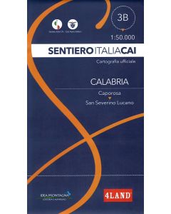 Sentiero Italia Calabria 3B 1:50.000 Caporosa - San Severino Lucano