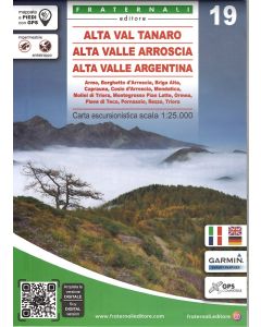 Alta Val Tanaro, Alta Valle Arroscia, Alta Valle Argentina 1:25.000