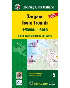 Gargano Isole Tremiti 1:50.000/1:5000 + guida