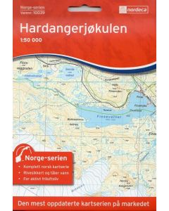 Hardangerjøkulen 1:50.000 f.10039