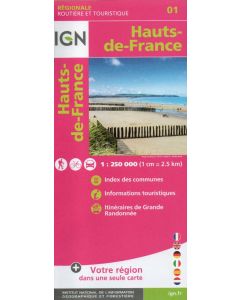 Hauts-de-France 1:250.000