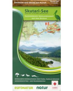 Skadar Lake / Skutari-See 1:55.000