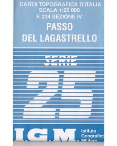 Passo del Lagastrello 1:25.000