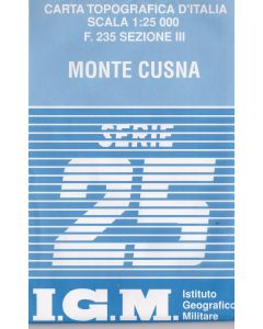 Monte Cusna 1:25.000