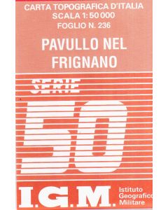 Pavullo nel Frignano 1:50.000