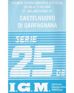 Castelnuovo di Garfagnana 1:25.000
