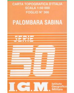 Palombara Sabina, Monti Sabini 1:50.000 - f.366