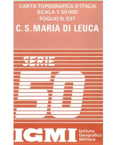 Capo Santa Maria di Leuca 1:50.000 - f.537
