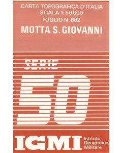 Motta San Giovanni 1:50.000 - f.602