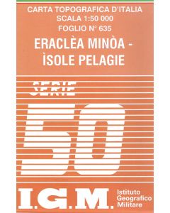 Eraclea Minoa, Isole Pelagie 1:50.000 - f. 635