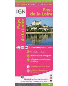 Pays de la Loire / Paesi della Loira 1:250.000