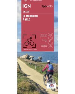 Le Morbihan à vélo 1:105.000