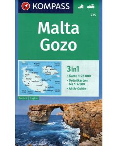 Malta - Gozo 1:25.000