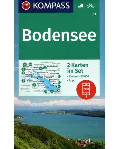 Bodensee / Lago di Costanza set 2 carte 1:35.000