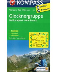 Glocknergruppe, Nationalpark Hohe Tauern 1:50.000